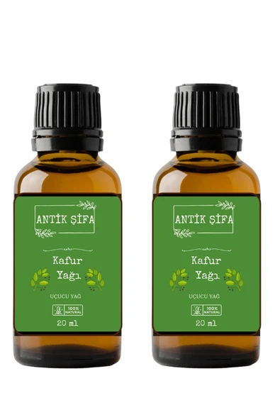 Antik Şifa %100 Saf Kafur Uçucu Yağ- (2 X 20 ML) ürün görseli