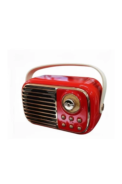 Torima BTS-1956 Kırmızı Bluetooth 10W Bass Ses RGB Işık Efektli TWS USB TF Kart Mikrofonlu Hoparlör - Resim 4