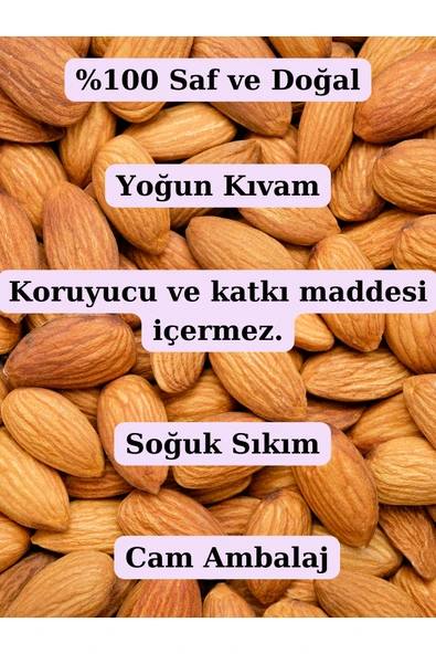 Antik Şifa %100 Saf Tatlı Badem Yağı - 2x 20 ml (Soğuk Sıkım) - 2