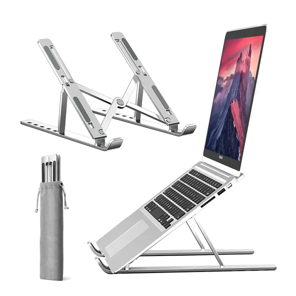 Monalisa Home Katlanır Aluminyum Macbook Laptop Bilgisayar Standı ürün görseli