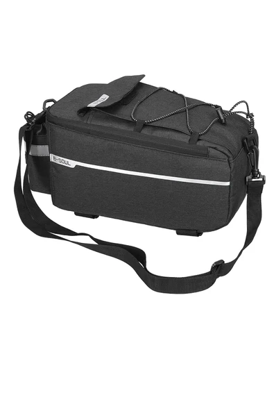 B-Soul Motosiklet Bisiklet Çantası Termal Arka Bagaj Çanta Su Geçirmez Fonksiyonlu - Resim 4