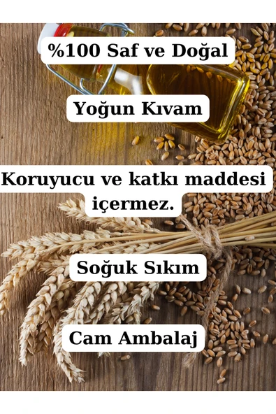 Antik Şifa Saf Buğday Özü Yağı - (3 X 20ML) - Resim 2