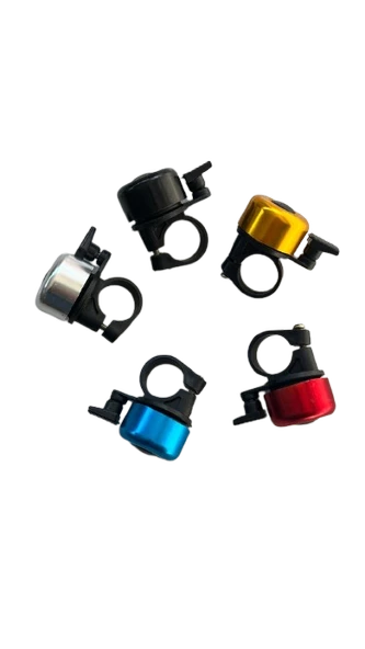 Bisiklet Zil Tin Tin Metal Başlıklı Renkli A+++ Kalite ürün görseli 1