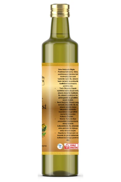 Antik Şifa Alıç Sirkesi 250 ml- Doğal fermantasyon Alıç Sirkesi Geleneksel - Resim 4