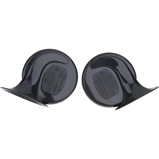 Salyangoz Korna Takımı Tek Fişli Ince Kalın Set 12 Volt Üniversal - 2