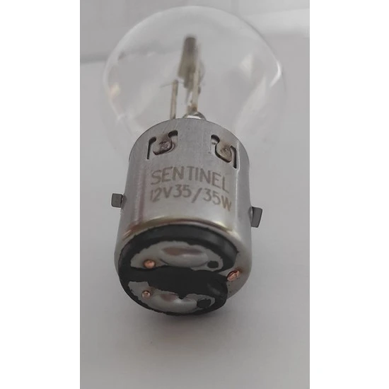 Sentinel Motosiklet Far Ampulü Halojen 12V A35-35W S2 BA20D Bosch Tipi - Resim 4