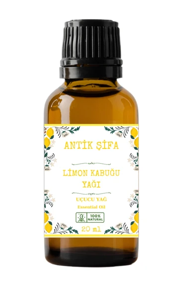 Antik Şifa %100 Saf Limon Kabuğu Yağı 20 ml ürün görseli