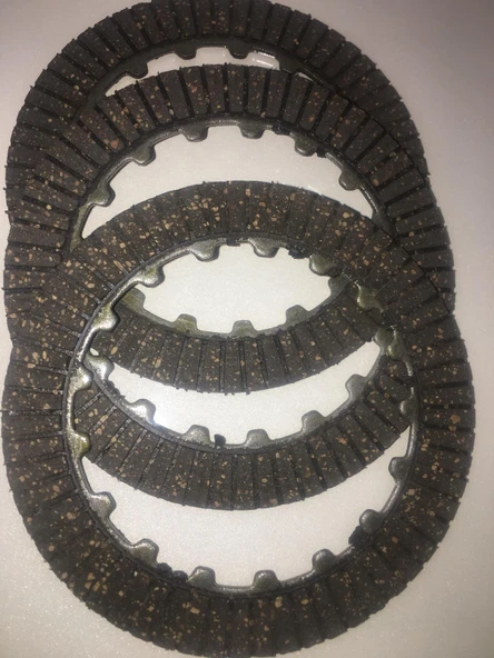 CUP 100 DEBRİYAJ BALATA İÇTEN TIRNAKLI 3LÜ SET - Resim 2