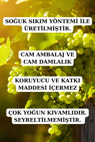 Antik Şifa Üzüm Çekirdeği Yağı (2 X 20 ML)- %100 Seyreltilmemiş, Doğal Taşıyıcı Sabit Yağ - Resim 2