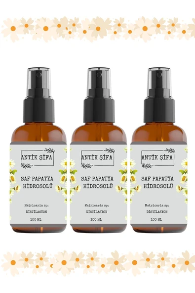 Antik Şifa Saf Papatya Hidrosolü 300 Ml - (3 X 100ml Papatya Suyu) - Resim 5
