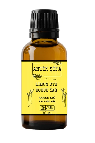 Antik Şifa %100 Saf Limon Otu Uçucu Yağı - (10 ML) - Resim 2
