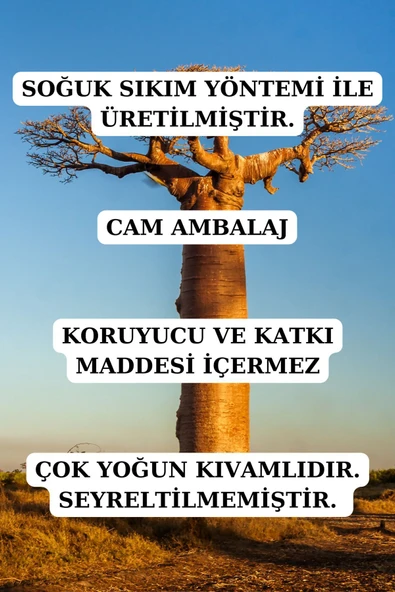 Antik Şifa Baobab Yağı ve Buğday Yağı (20ml + 20ml) -%100 Doğal Soğuk Sıkım Yüz Yogası Yağı Seti - Resim 3