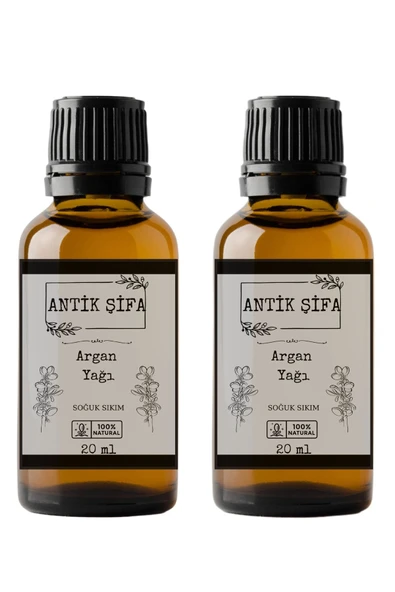 Antik Şifa Soğuk Sıkım Saf Argan Yağı - (2 X 20 ML) ürün görseli