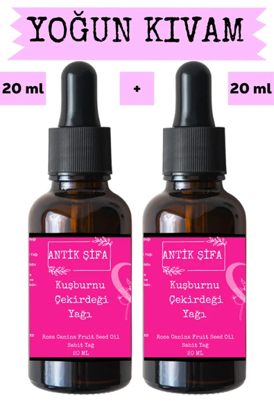 Antik Şifa Kuşburnu Çekirdeği Yağı - (2 X 20 ML) ürün görseli