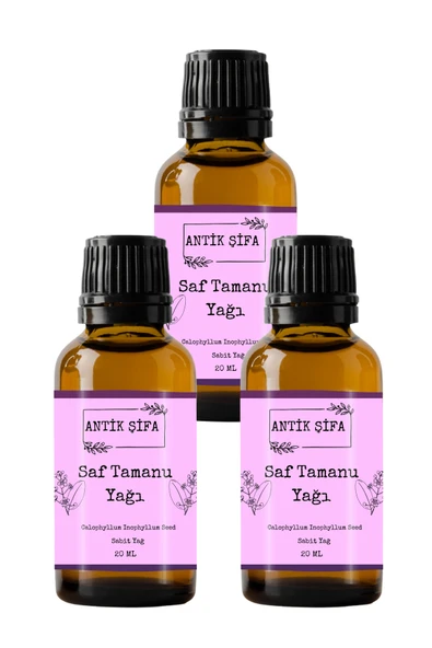 Antik Şifa %100 Saf Tamanu Yağı - (3 X 20 ml) ürün görseli