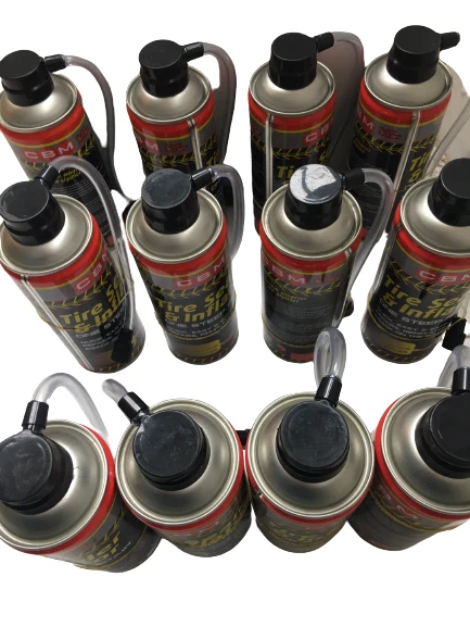Cbm Araç Oto Motosiklet Lastik Onarıcı Tamir Edici Şişirici Sprey Lastik Tamir Kiti 400ML 12Lİ - Resim 3