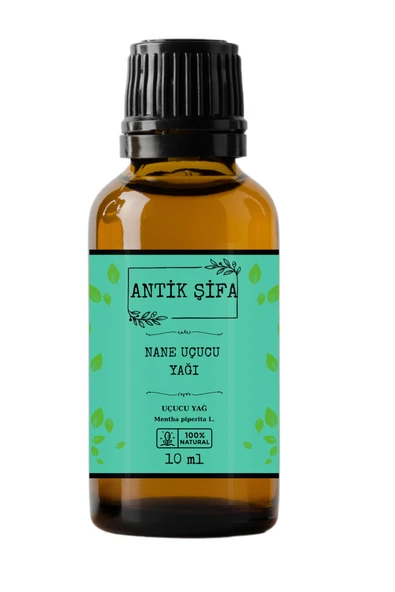 Antik Şifa Nane Uçucu Yağı - (10 ML) %100 Seyreltilmemiş, Doğal