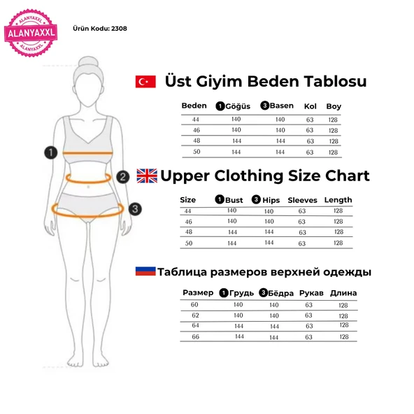 Kadın Büyük Beden Siyah Uzun Kollu Pamuk Uzun Elbise - Resim 5