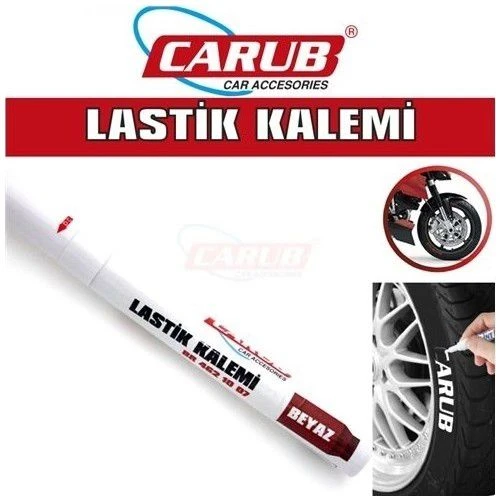 Carub Lastik Kalemi Beyaz ürün görseli 1