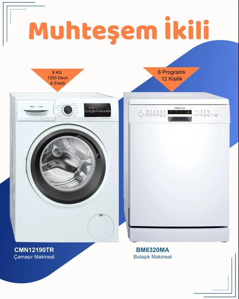 Profilo 2'li Avantajlı Set ( BM6320MA - CMN12190TR )
