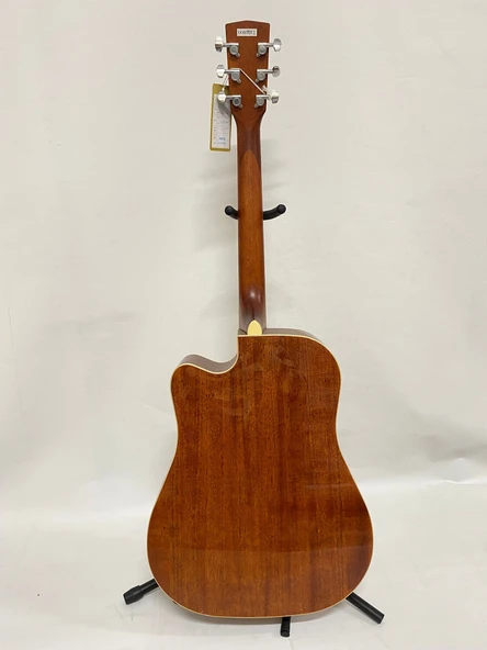 Cort AD880CENAT Naturel Elektro Akustik Gitar-OUTLET Minör Kozmetik Kusurlu (SIFIR ÜRÜN Ton ve Sap Dengesi Sorunsuz) - 4