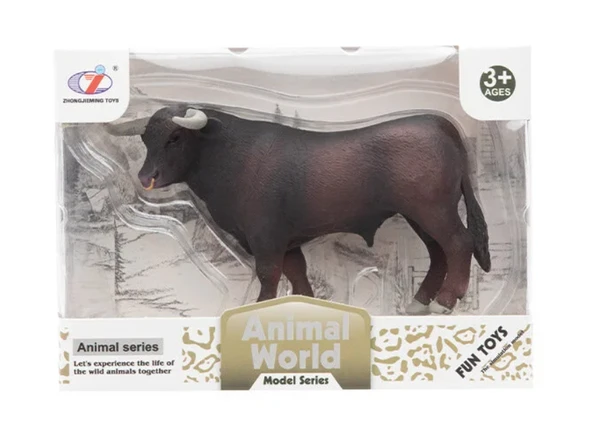 Kutulu Model Figür Hayvan Boğa