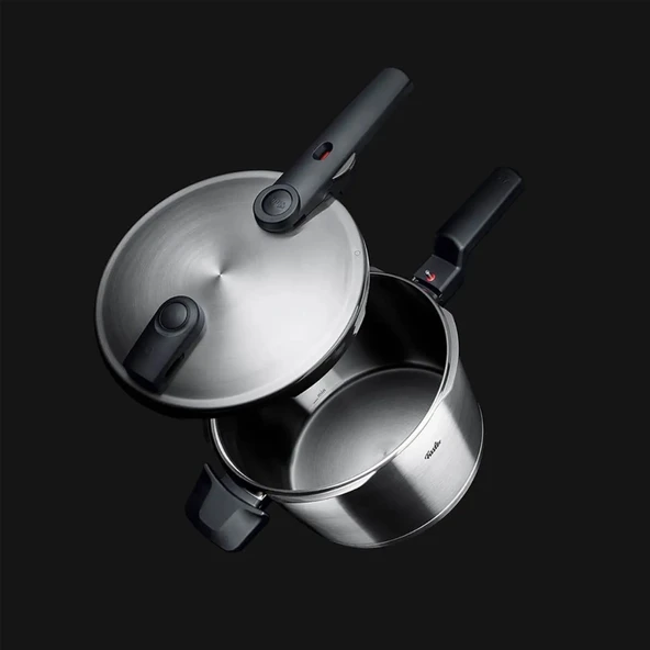 Fissler Vitaquick Premium 10Lt Düdüklü Tencere Haşlama Aparatlı - 3