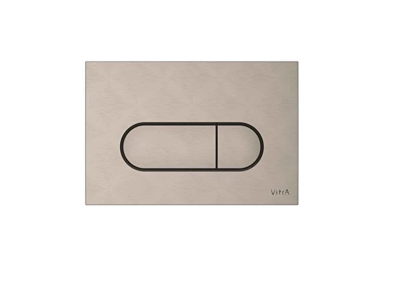 Vitra Root Round Kumanda Paneli, Fırçalı Nikel(740-2295) - 1