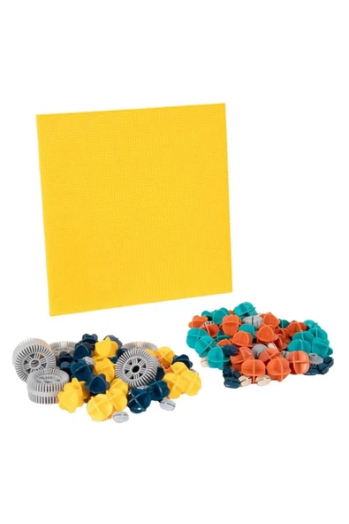 Şekilli Yapı Blokları 153 Parça – Yaratıcı İnşaat Oyunu – Eğitici Blok Seti - 7