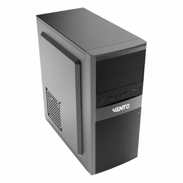 Vento TA-K62 650W USB 2.0 ATX Mid Tower Siyah Kasa ürün görseli 1