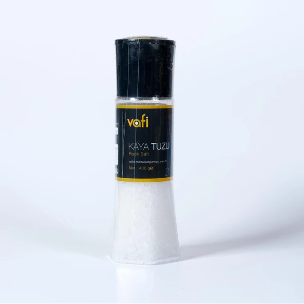 Vafi Değirmen Kapak Serisi Kaya Tuzu 400 gr