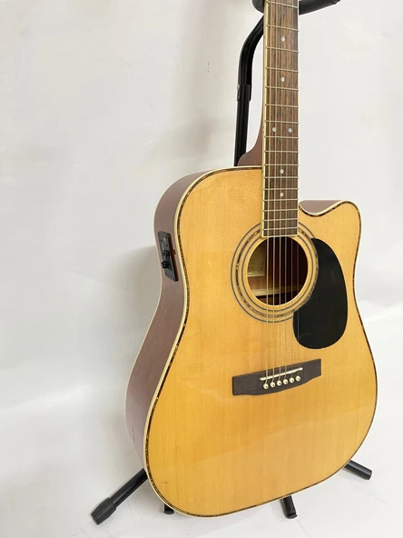 Cort AD880CENAT Naturel Elektro Akustik Gitar-OUTLET Minör Kozmetik Kusurlu (SIFIR ÜRÜN Ton ve Sap Dengesi Sorunsuz) - 2