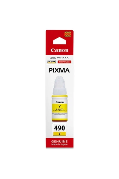 Gı-490 Sarı Orjinal Mürekkep Kartuş Pixma G4411 - 1