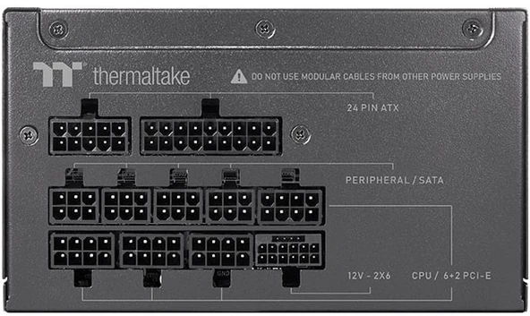 Thermaltake Toughpower GT 850W 80+ Gold 120mm ATX 3.1 Full Modüler PS-TPT-0850FNFAGE-3 Power Supply - Resim 3