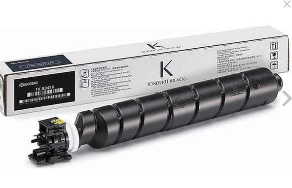 Kyocera TK-8345K Black Siyah Orjinal Fotokopi Toneri Taskalfa 2552ci/2553ci 20.000 Sayfa - 1