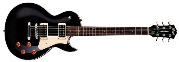 Cort CR100 BK - Black Elektro Gitar-OUTLET Ton Düğmelerinin Altında Minör Kozmetik Kusurlu (SIFIR ÜRÜN Ton ve Sap Dengesi Sorunsuz)