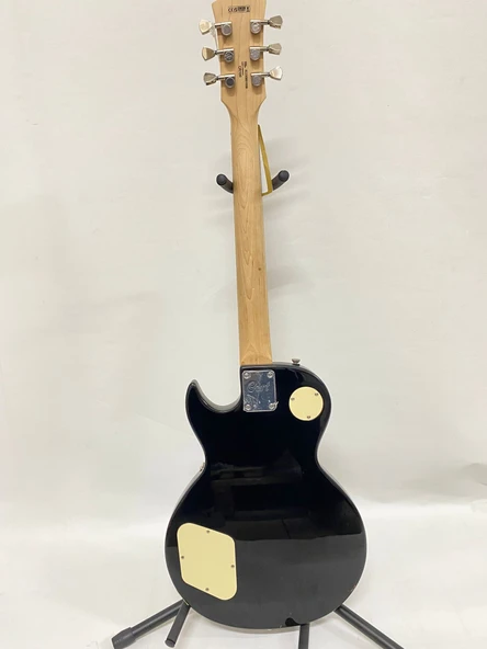 Cort CR100 BK - Black Elektro Gitar-OUTLET Ton Düğmelerinin Altında Minör Kozmetik Kusurlu (SIFIR ÜRÜN Ton ve Sap Dengesi Sorunsuz) - 3