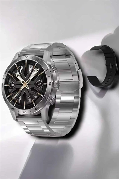 Çift Kordonlu Yüksek Çözünürlüklü Akıllı Saat Uyku İzleyici & Spor Modları - 4