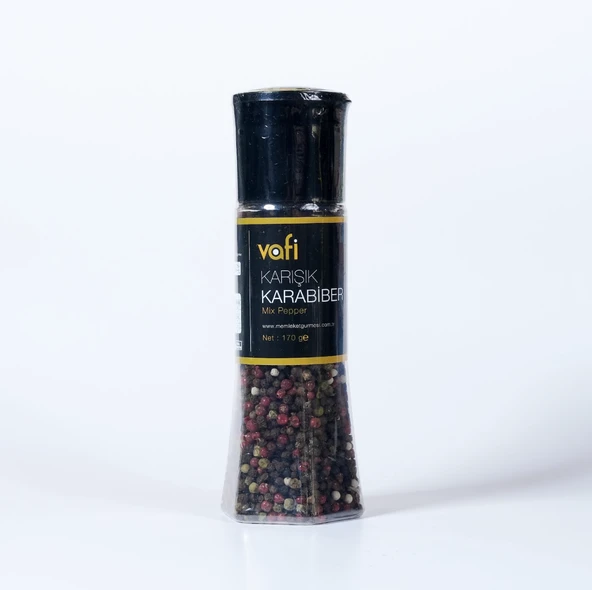 Vafi Değirmen Kapak Serisi Karışık Karabiber 170 gr
