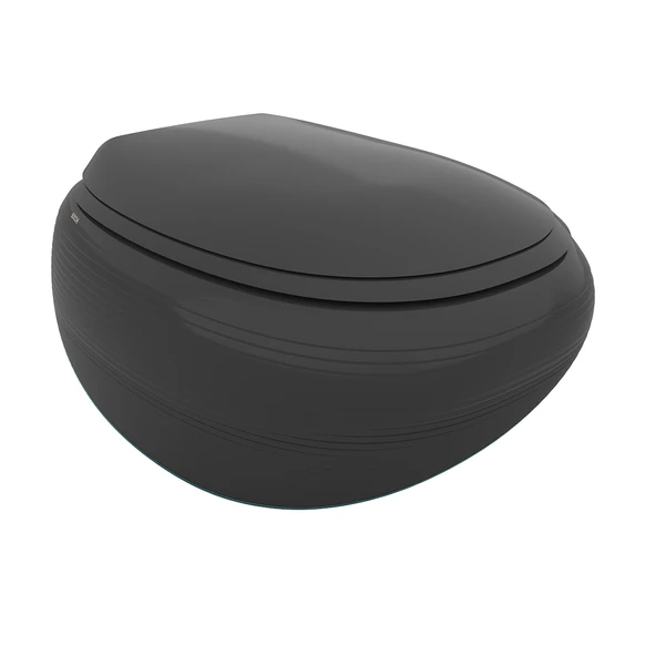 Bocchi Strata Asma Rimless Klozet Parlak Siyah Kapak Dahil 1412-005-0128 ürün görseli