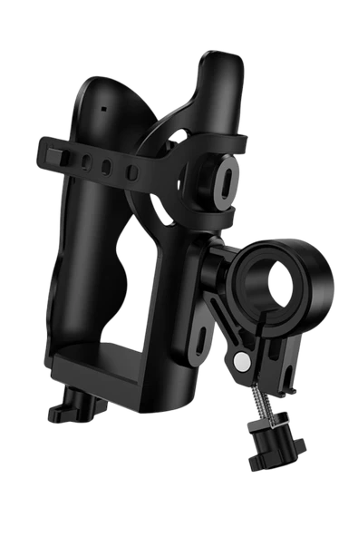 Hoco. H94 Feliz Motosiklet İçin Ayarlanabilir Şişe Tutucu - Siyah - Resim 5