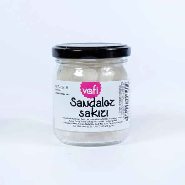 Vafi Sandaloz Sakızı 100 gr