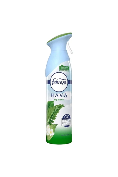 Febreze Oda Kokusu Aerosol Dağ Esintisi 300 ml - Resim 2
