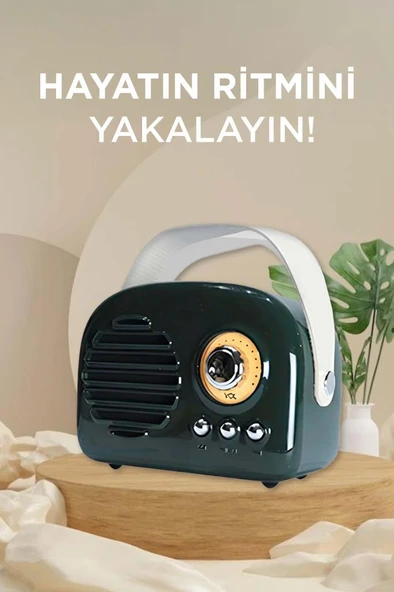 Torima KTS-1682 Yeşil Taşınabilir Bluetooth Hoparlör - Resim 3