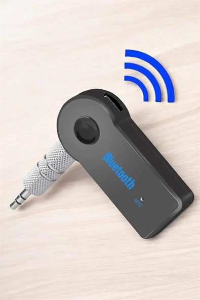 Tüm Araçlara Uyumlu Aux Car Bluetooth Kablosuz Araç Bağlantı Kiti - 5