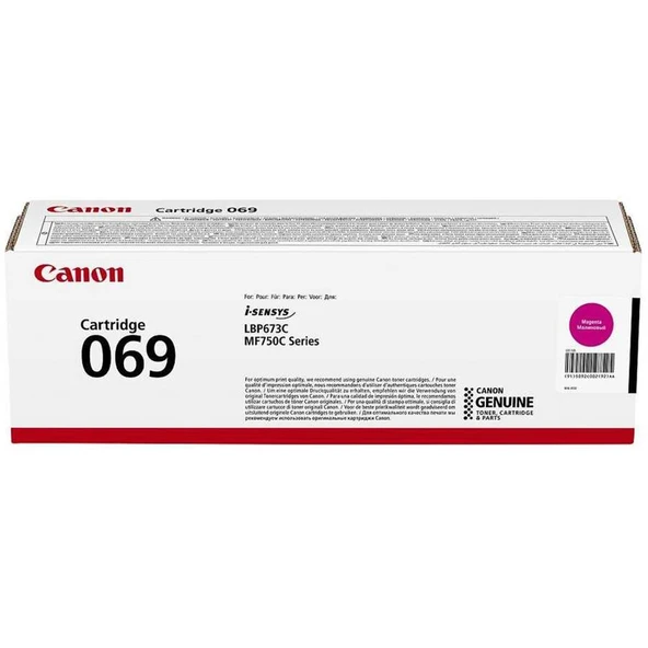 Canon CRG-069 M Magenta Kırmızı Toner MF754/752/673 - 1