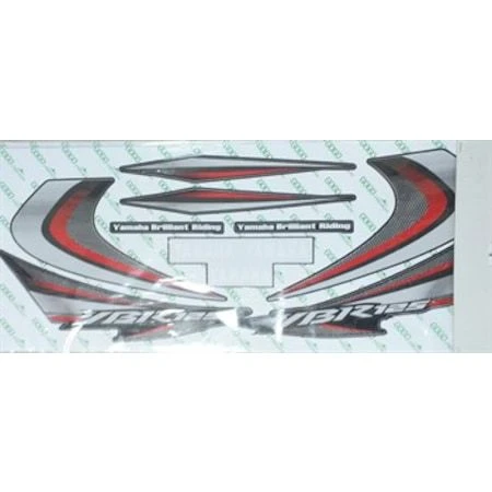 Yamaha Ybr 125 Etiket Takımı Kırmızı 2004-2008 ürün görseli 1