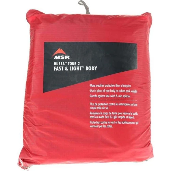 Body Hubba Tour 2 Kişilik Çadır Tabalığı Red - Resim 2