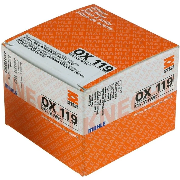 Ox 119 Knecht-Mahle Bmw F 650-G 650 Yağ Filtresi - Resim 5