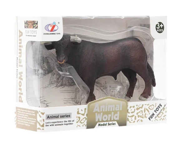 Kutulu Model Figür Hayvan Boğa - 2